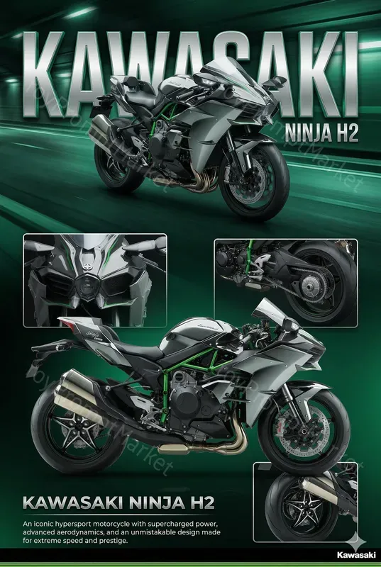 Premium Bike Poster Generator