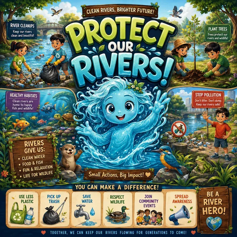 Water Wisdom Poster Generator