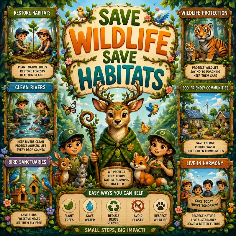 Water Wisdom Poster Generator