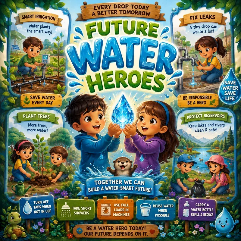 Water Wisdom Poster Generator