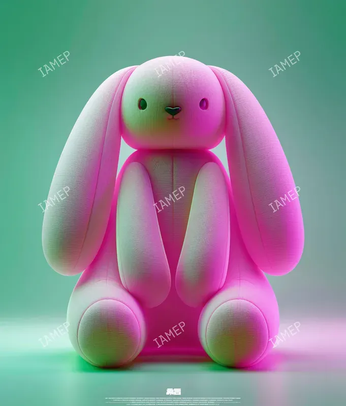 Soft 3D Toy Characters