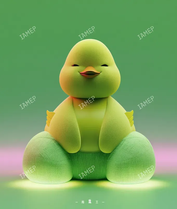 Soft 3D Toy Characters