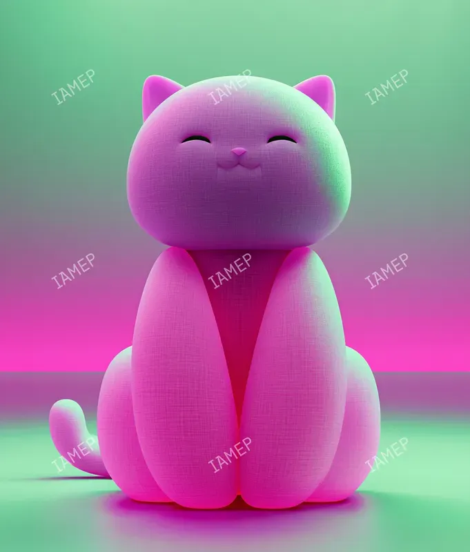Soft 3D Toy Characters