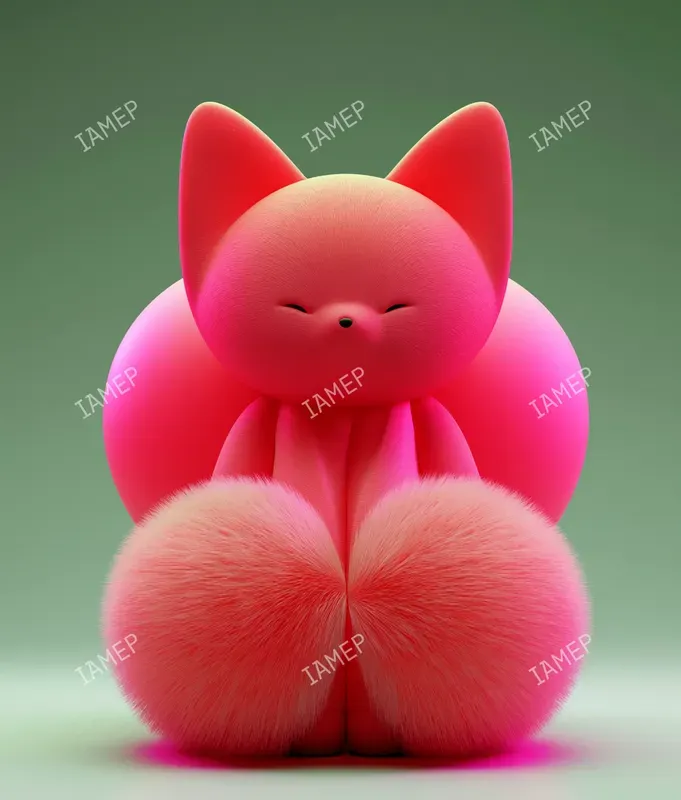 Soft 3D Toy Characters
