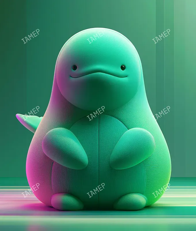 Soft 3D Toy Characters
