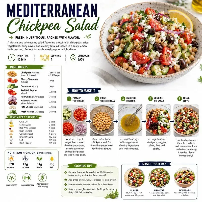 Modern Recipe Infographics