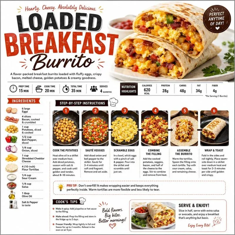 Modern Recipe Infographics