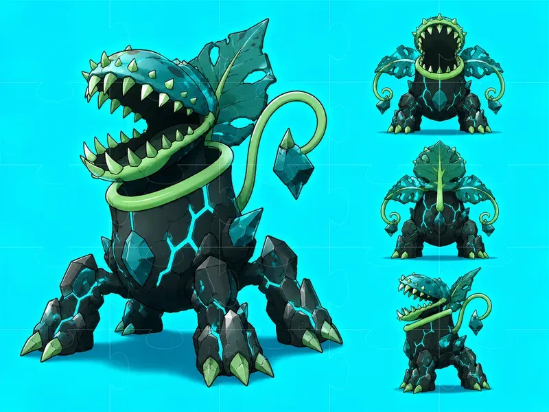 Fakemon Character Concept Designs