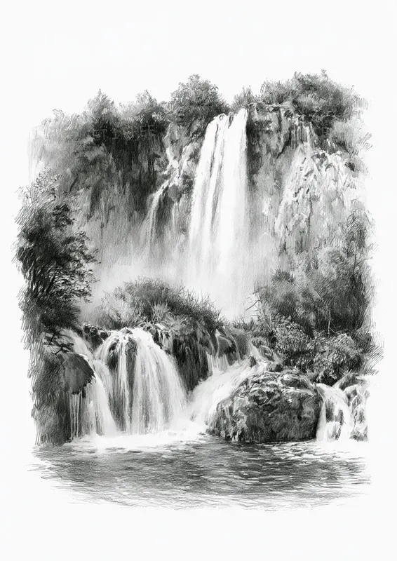 Nature Pencil Sketches