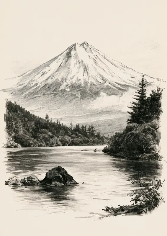 Nature Pencil Sketches