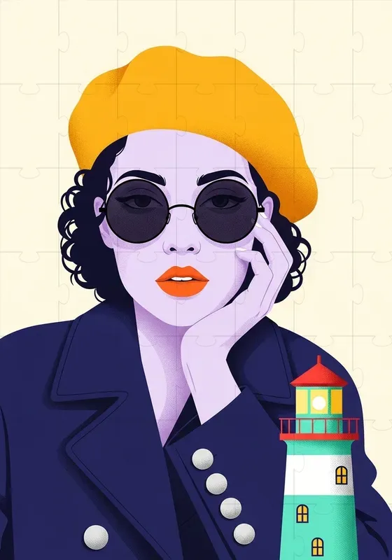 Minimal Editorial Illustration Series