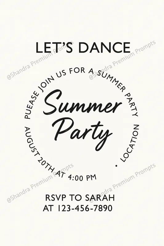 Canva Invitation Template Mock Up Designs