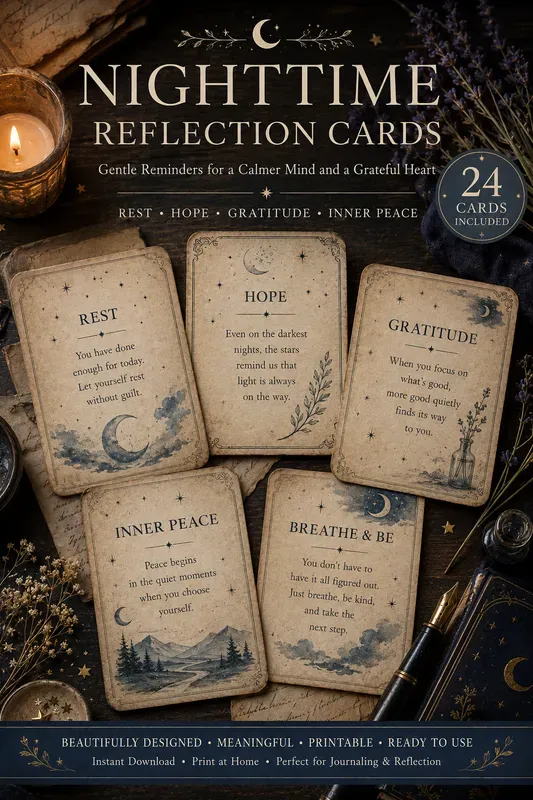 Vintage Faith Journal Cards
