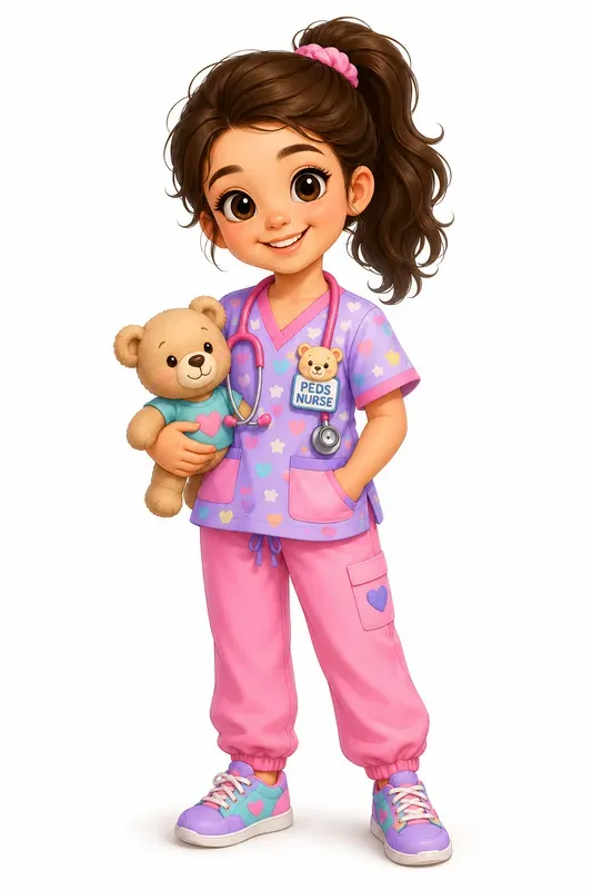 Cute Medical Character Illustrations