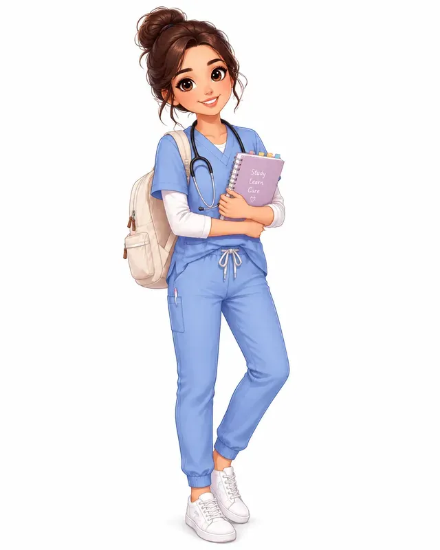 Cute Medical Character Illustrations