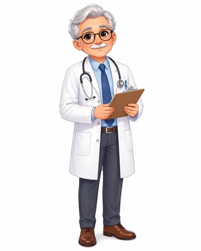 Cute Medical Character Illustrations