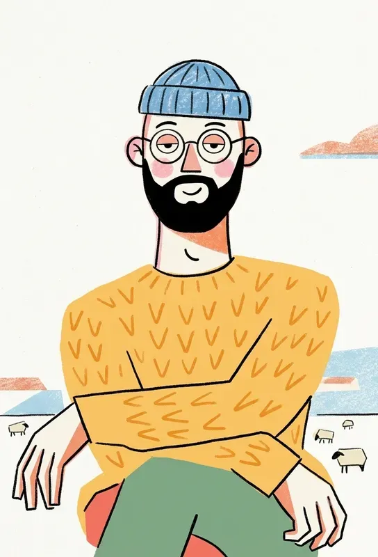 Illustration Style Editorial Portraits