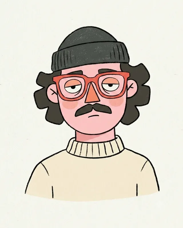 Illustration Style Editorial Portraits