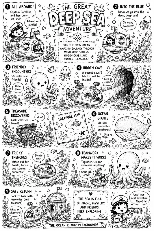Cute Doodle Visual Stories