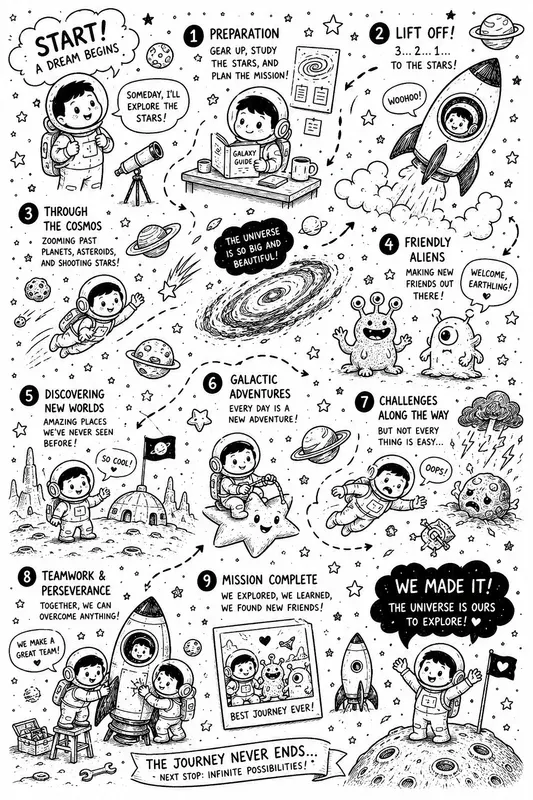 Cute Doodle Visual Stories