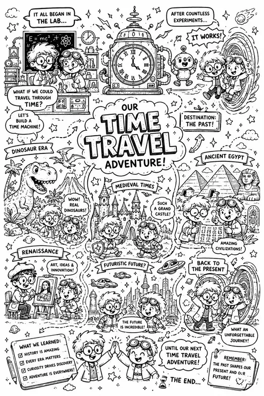 Cute Doodle Visual Stories
