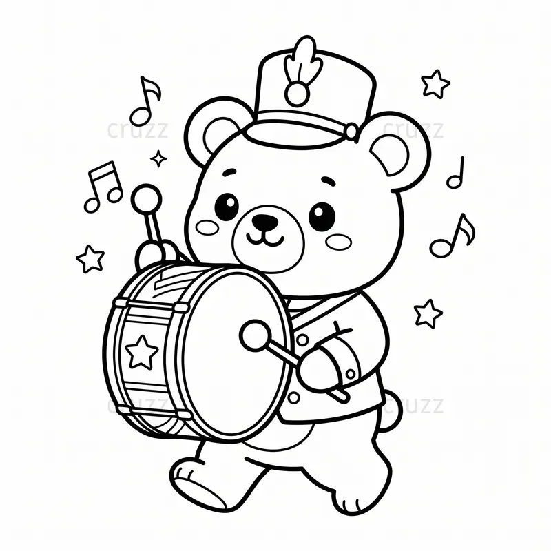 Kawaii Coloring Books For Memorial Day