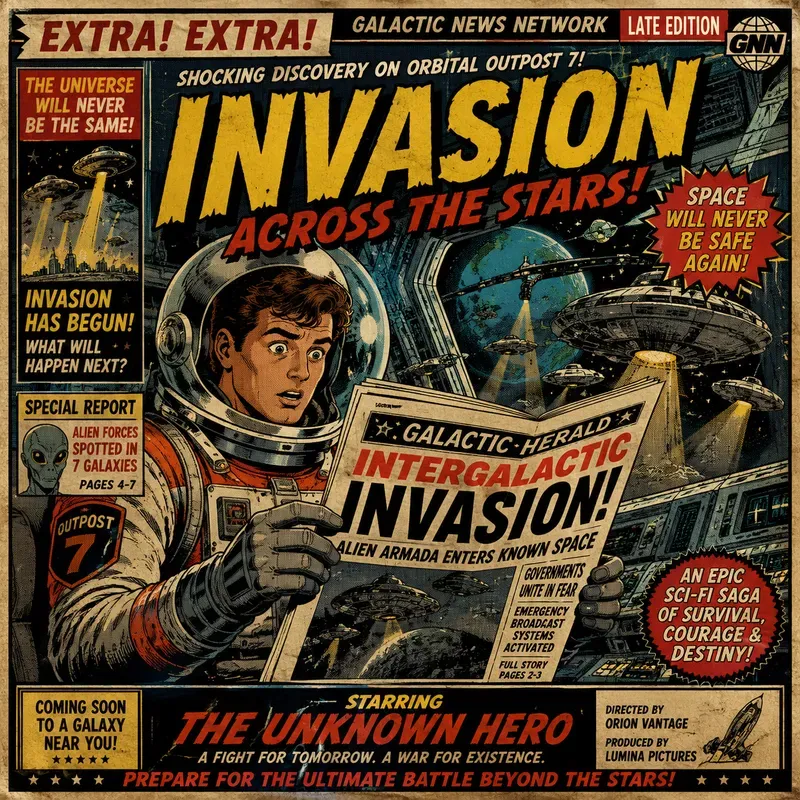 Vintage Popart Movie Posters