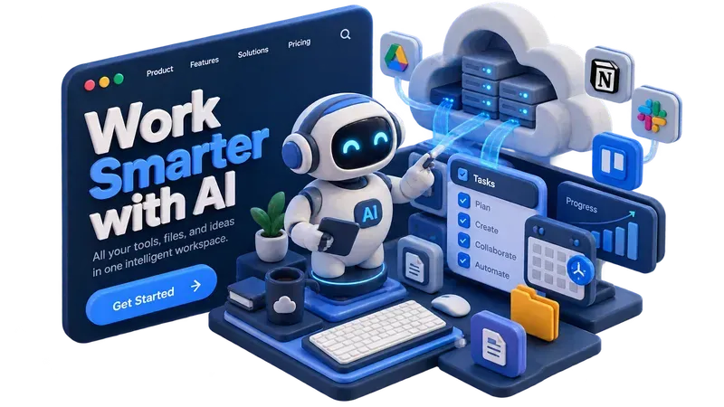 Claymation Isometric Saas UI UX Assets