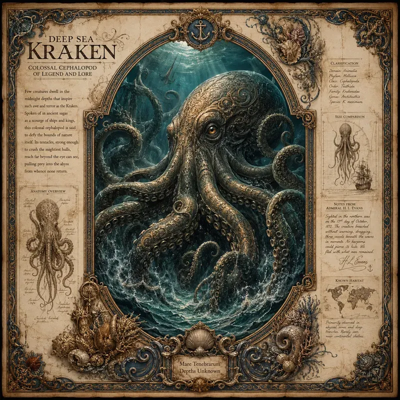 Fantasy Bestiary Manuscripts