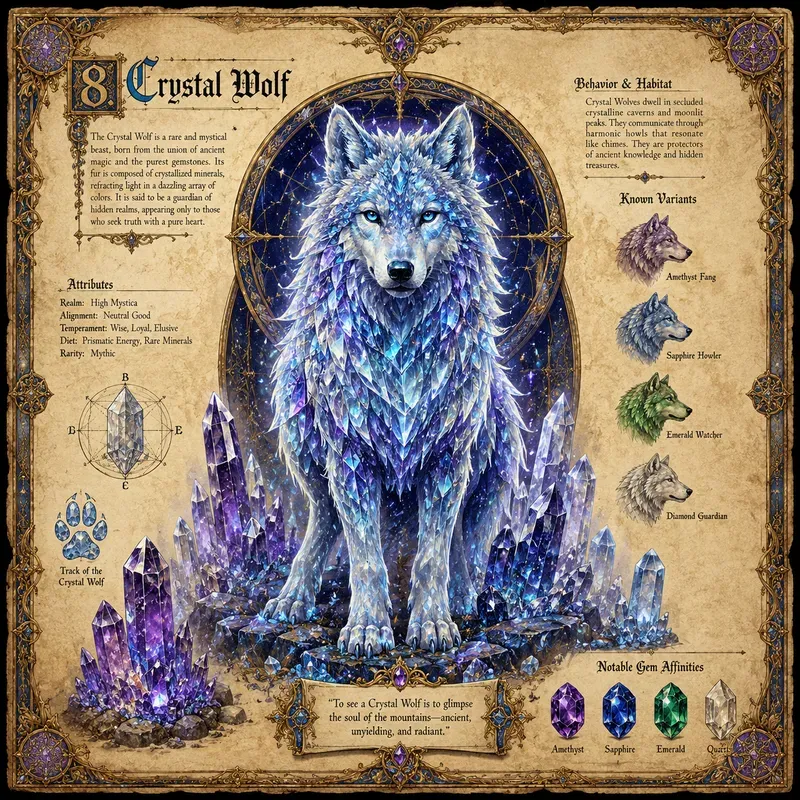 Fantasy Bestiary Manuscripts