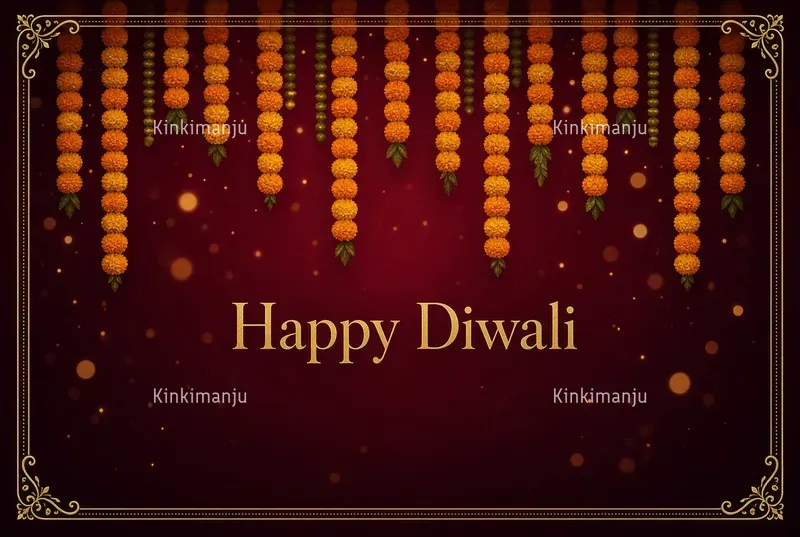 Luxury Diwali Greeting Card 20 Packs
