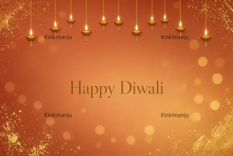 Luxury Diwali Greeting Card 20 Packs