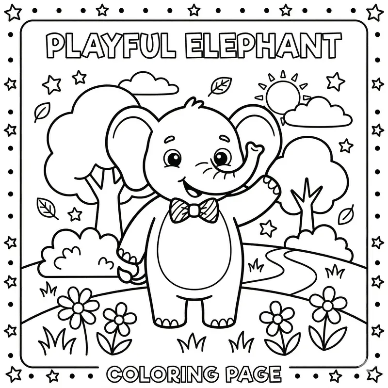 Kids Educational Coloring Pages