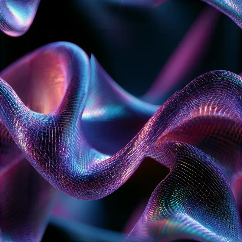 Seamless Cybermesh Textile Patterns