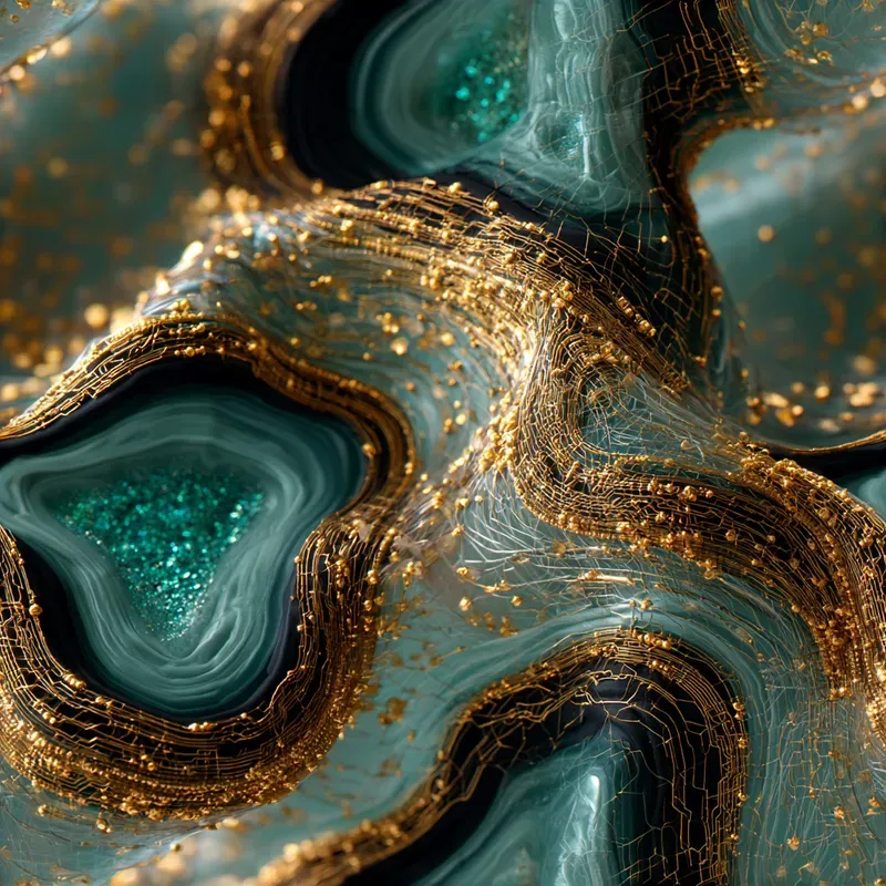 Seamless Cybermesh Textile Patterns