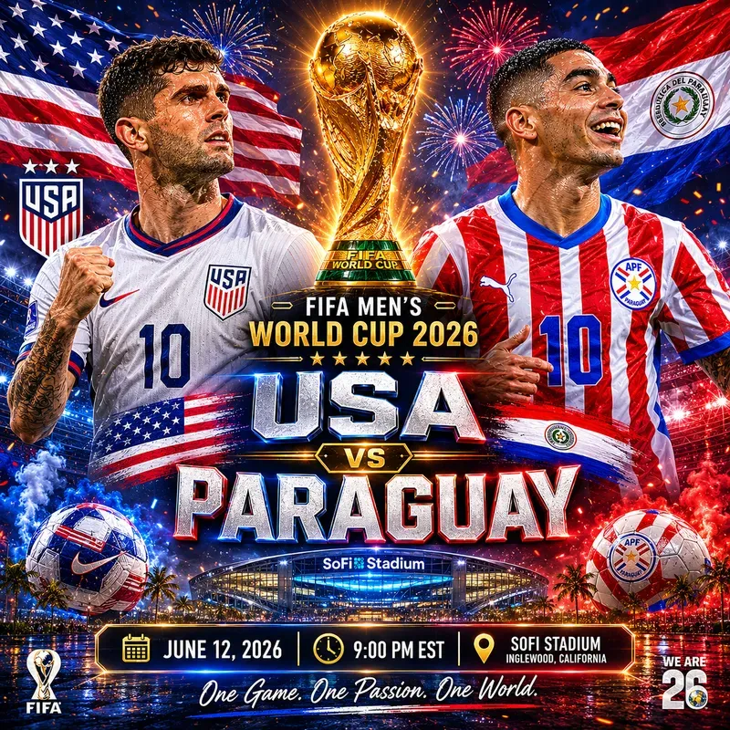 Fifa 2026 Cinematic Match Posters
