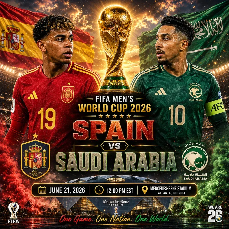 Fifa 2026 Cinematic Match Posters