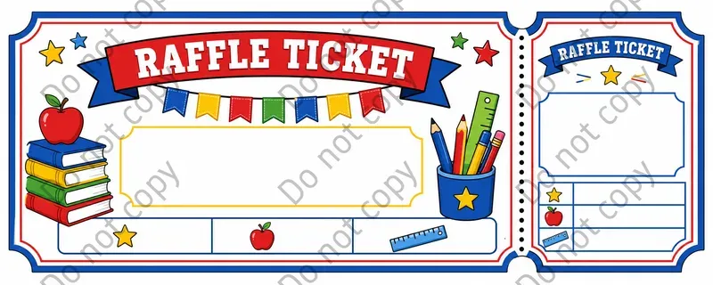 Raffle Ticket Printable Designs