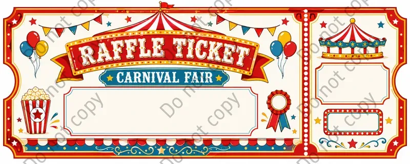 Raffle Ticket Printable Designs