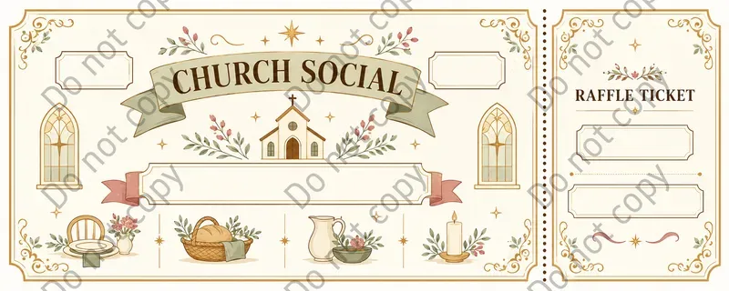 Raffle Ticket Printable Designs