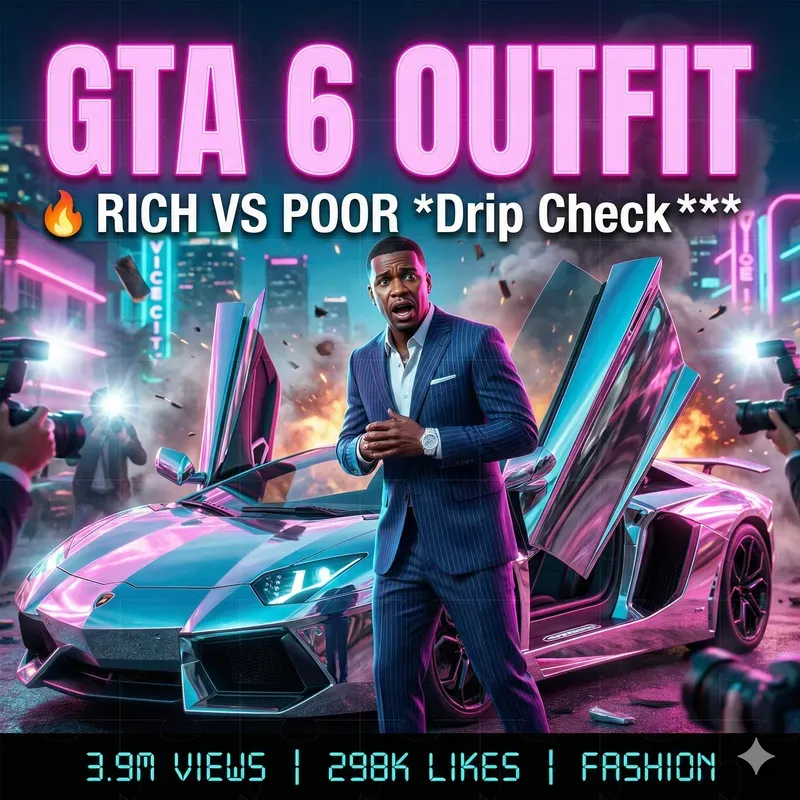 Gta 6 YouTuber Thumbnail Packs