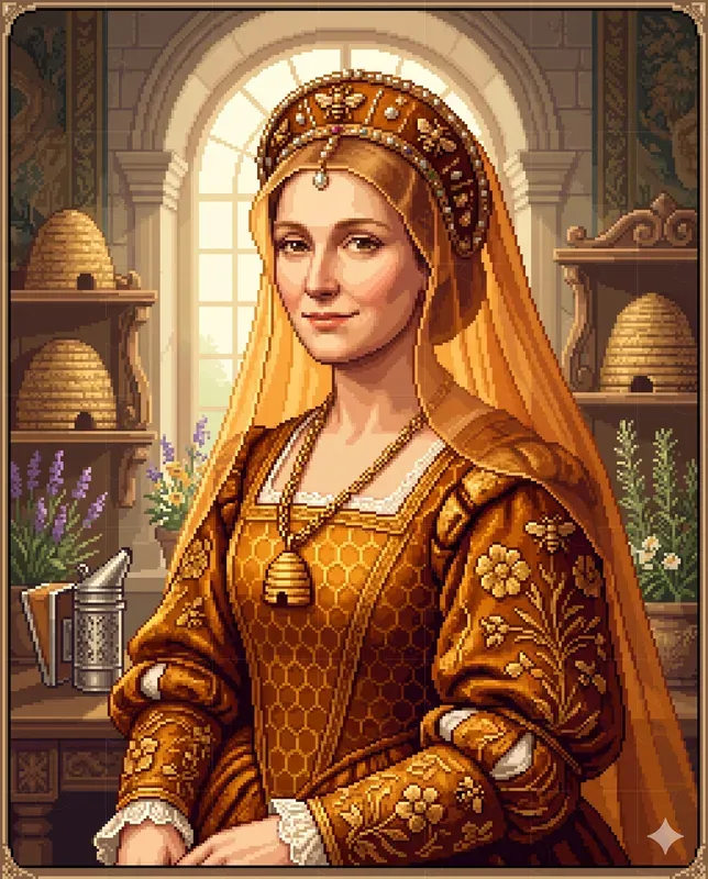 Pixel Renaissance Elegant Portraits