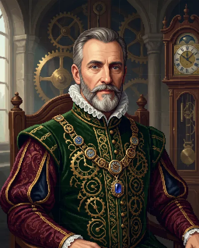 Pixel Renaissance Elegant Portraits