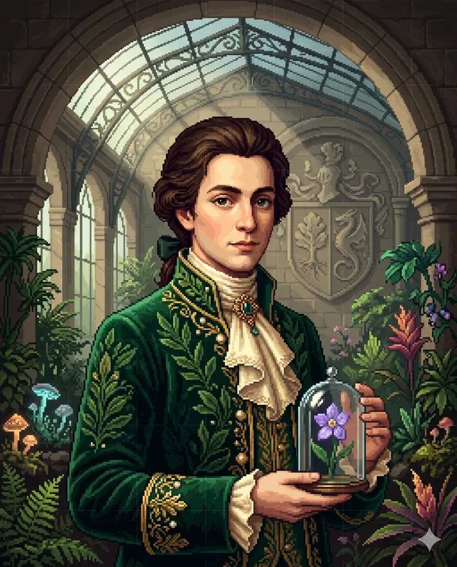 Pixel Renaissance Elegant Portraits