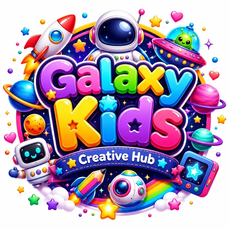 Colorful Kids Activity Studio Logos