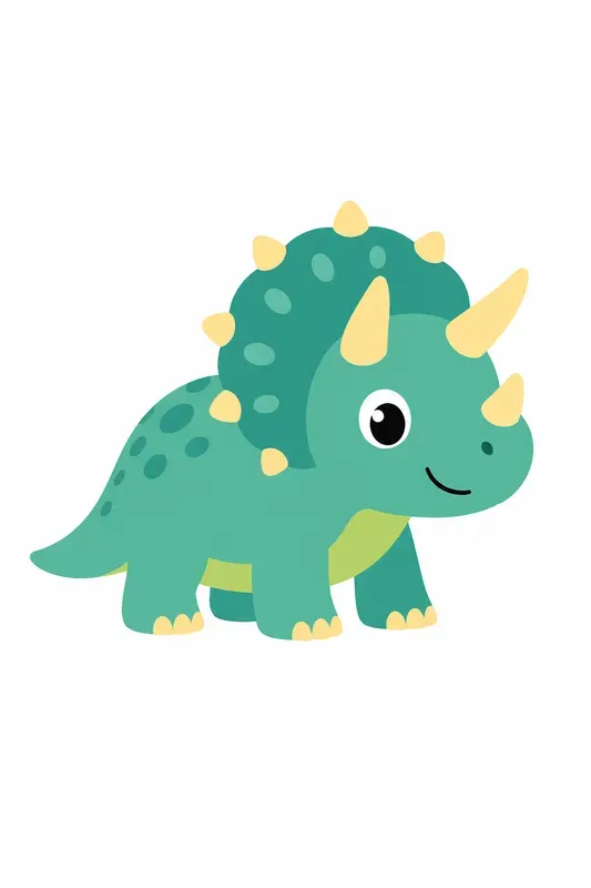 Cute Dinosaur Cliparts