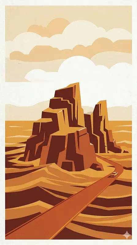 Vintage Travel Poster Illustrations