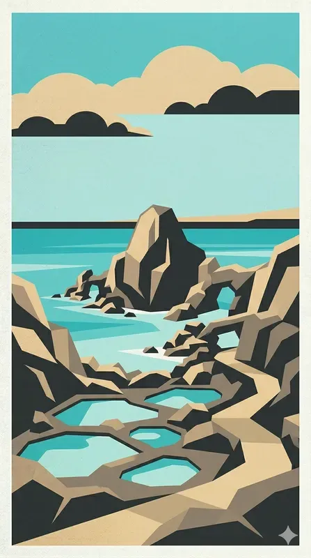 Vintage Travel Poster Illustrations
