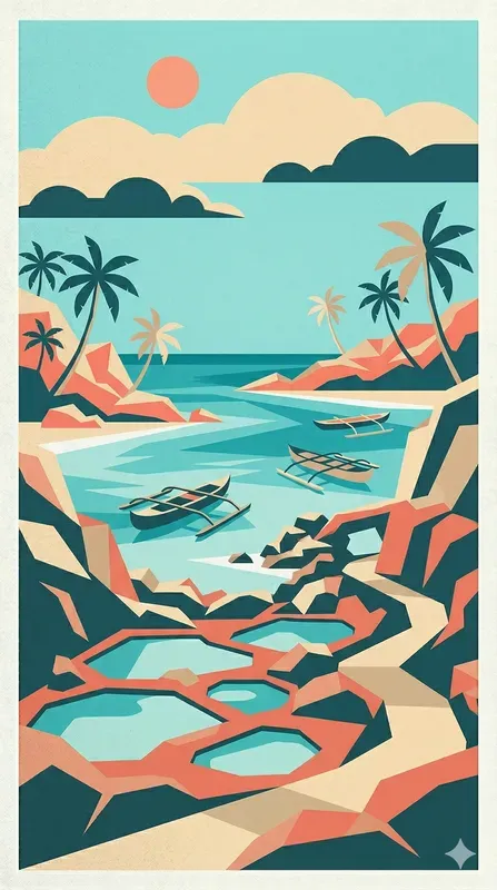 Vintage Travel Poster Illustrations