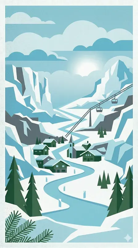Vintage Travel Poster Illustrations